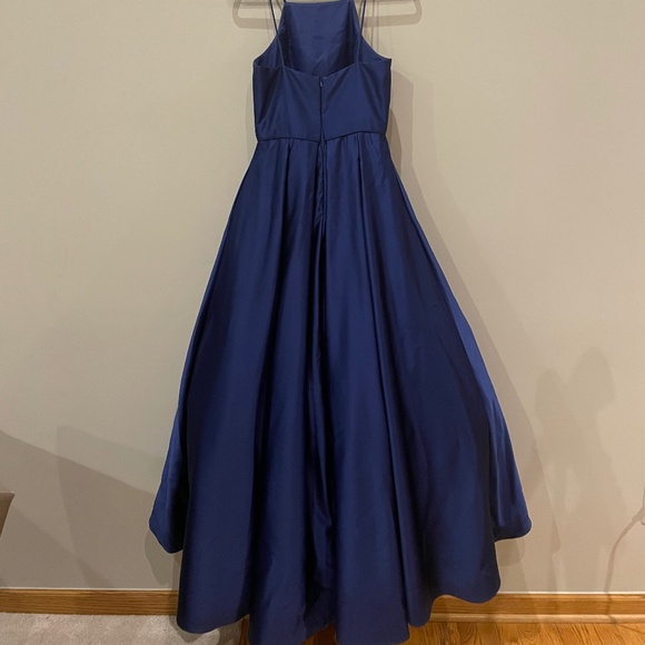 Betsy & Adam Royal Blue Ballgown - Picture 2 of 3